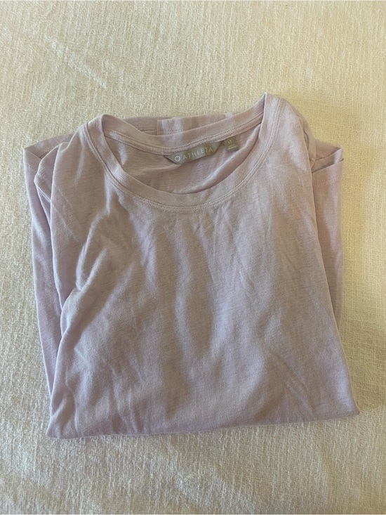 Athleta Tops - Athleta Lavender Crew Neck Long-sleeve Sheer Women’s Large Tall - Used